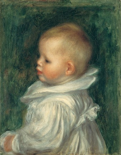 Portrait of Claude Renoir by Pierre Auguste Renoir
